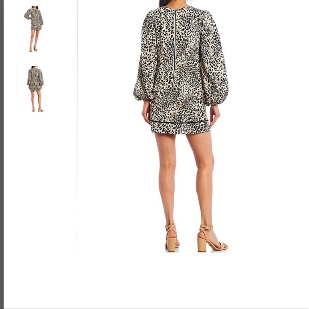 LDT Elizabeth Animal Print Dress